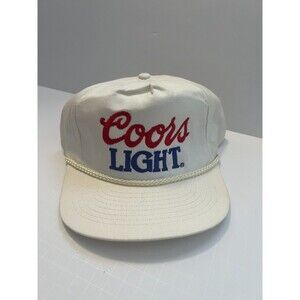 Vintage Coors Light Adjustable Trucker Hat